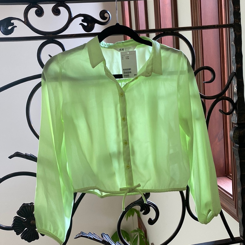 H&M Girls Top size 11-12